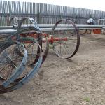 Lot 48 - Wheel line parts and pipe 