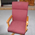 Hardwood Office Chair 