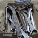 Assorted Heavy wrenches 