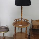 3 tier Maple Table lamp 