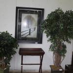 Framed Art / Fig Tree's / Antique Table 