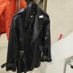 Black Leather jacket / LG.