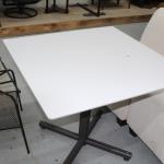 Square steel table 