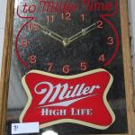 Miller High Life Clock