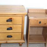 Small dresser and desk