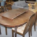 Antique Table and 4 chairs 