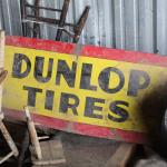 Dunlop Tires sign