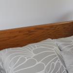 Queen headboard and frame 