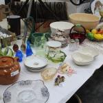 Glassware and pottery 