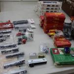 Miniature railroad collection 