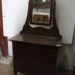 Antique Dresser and Mirror 