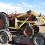 65 MF Gas tractor w/ loader