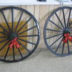 Amish Carriage wheels 