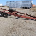 Steel Trailer Frame and Axles 
