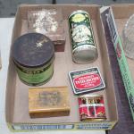 Assorted Tins and Cans 