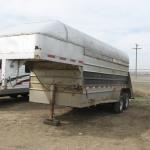 1990 Real Industries 16' GN Stock Trailer