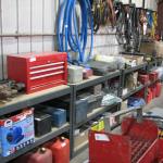 Tool Boxes / Gerry cans / bins and hoses 