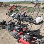 Assorted Lawn Mowers 
