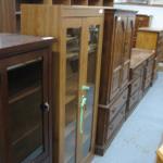 Assorted cupboards and dressers 
