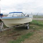 15' Glascraft Motor Boat 