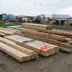 15 stacks of assorted lumber