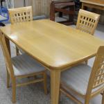 Wooden Table w/ chairs 