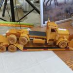 Wooden Truck and Trailer