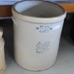 12 Gallon Western Stoneware crock