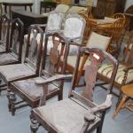 6 Antique Dinning room Chairs