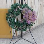 New Christmas Wreath and Stand 