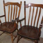 Hardwood Arm Chairs 
