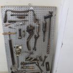 Antique Tool Collection Display