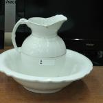 Water Pitcher & Bowl 