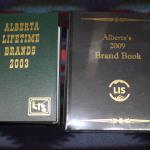 2003 Alberta Lifetime Brand Book & 2009 Alberta Brand book 